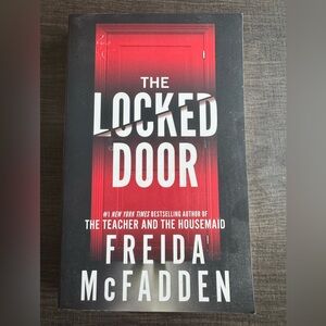 The Locked Door by - Red and Black Cover
